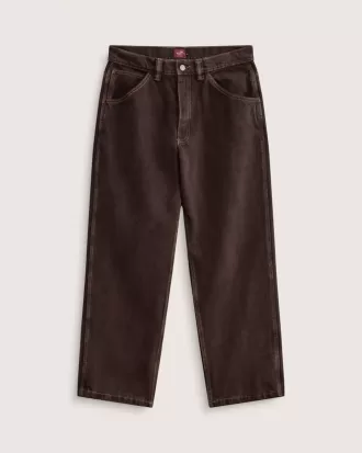 Pantaloni largi din denim Skate Check-5