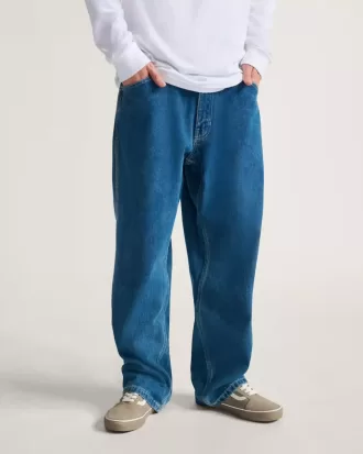 Pantaloni largi din denim Skate Check-5