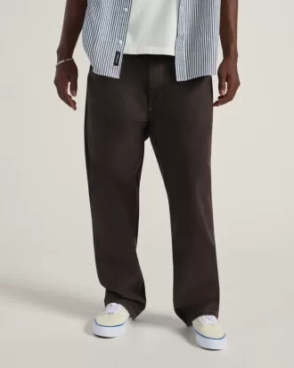 Pantaloni largi din denim Skate Check-5