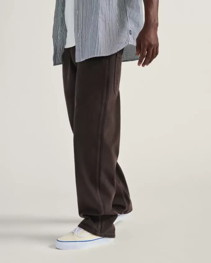Pantaloni largi din denim Skate Check-5