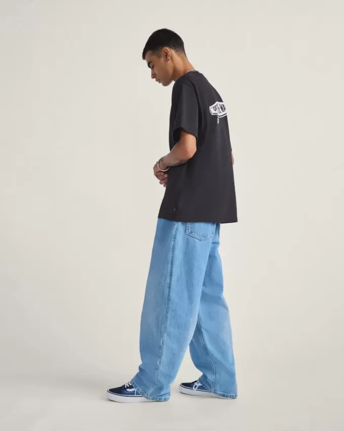 Pantaloni premium din denim cu 5 buzunare Pantaloni premium din denim cu 5 buzunare