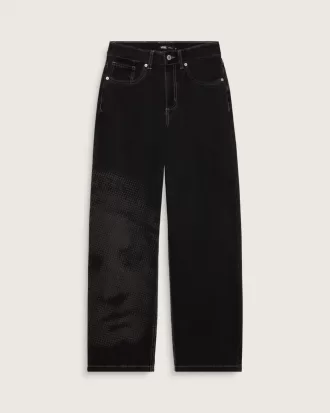 Pantaloni Sirelle Denim Puddle cu 5 buzunare Pantaloni Sirelle Denim Puddle cu 5 buzunare