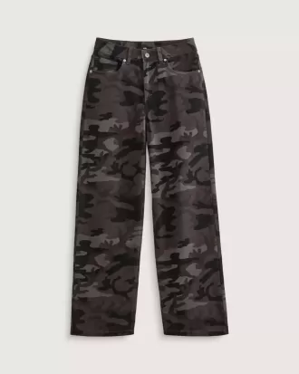 Pantaloni Sirelle Denim Puddle cu 5 buzunare Pantaloni Sirelle Denim Puddle cu 5 buzunare