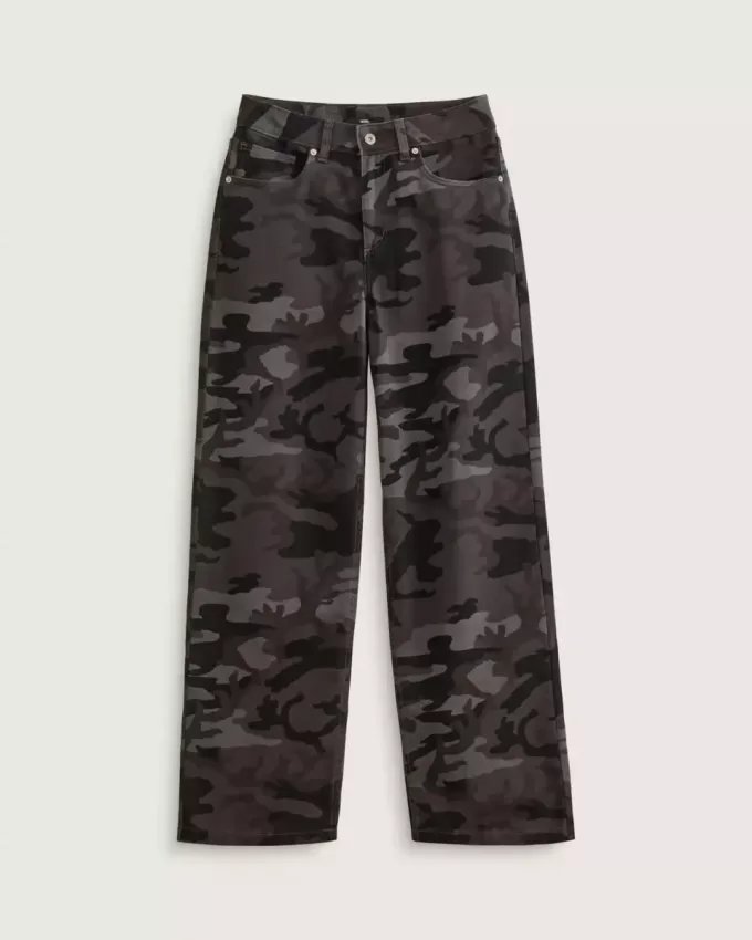 Pantaloni Sirelle Denim Puddle cu 5 buzunare Pantaloni Sirelle Denim Puddle cu 5 buzunare