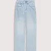 Pantaloni Sirelle Denim Puddle cu 5 buzunare Pantaloni Sirelle Denim Puddle cu 5 buzunare