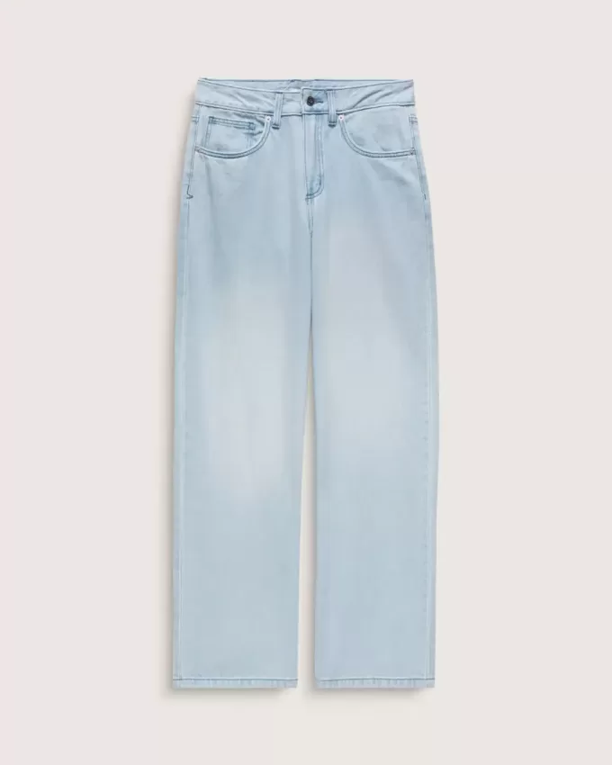 Pantaloni Sirelle Denim Puddle cu 5 buzunare Pantaloni Sirelle Denim Puddle cu 5 buzunare