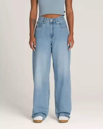 Pantaloni Sirelle Denim Puddle cu 5 buzunare Pantaloni Sirelle Denim Puddle cu 5 buzunare