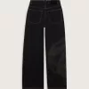 Pantaloni Sirelle Denim Puddle cu 5 buzunare Pantaloni Sirelle Denim Puddle cu 5 buzunare