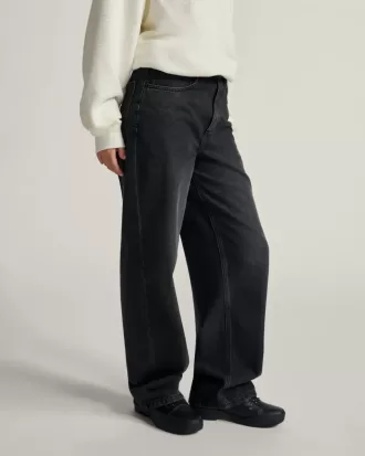 Pantaloni Sirelle Denim Puddle cu 5 buzunare