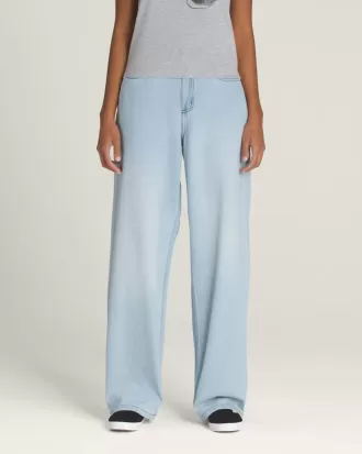 Pantaloni Sirelle Denim Puddle cu 5 buzunare Pantaloni Sirelle Denim Puddle cu 5 buzunare