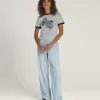 Pantaloni Sirelle Denim Puddle cu 5 buzunare Pantaloni Sirelle Denim Puddle cu 5 buzunare