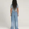 Pantaloni Sirelle Denim Puddle cu 5 buzunare Pantaloni Sirelle Denim Puddle cu 5 buzunare