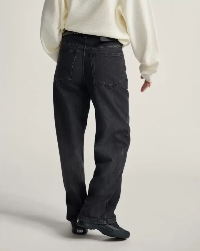 Pantaloni Sirelle Denim Puddle cu 5 buzunare Pantaloni Sirelle Denim Puddle cu 5 buzunare