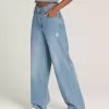 Pantaloni Sirelle Denim Puddle cu 5 buzunare Pantaloni Sirelle Denim Puddle cu 5 buzunare