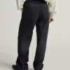Pantaloni Sirelle Denim Puddle cu 5 buzunare Pantaloni Sirelle Denim Puddle cu 5 buzunare