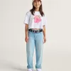 Pantaloni Sirelle Denim Puddle pentru copii