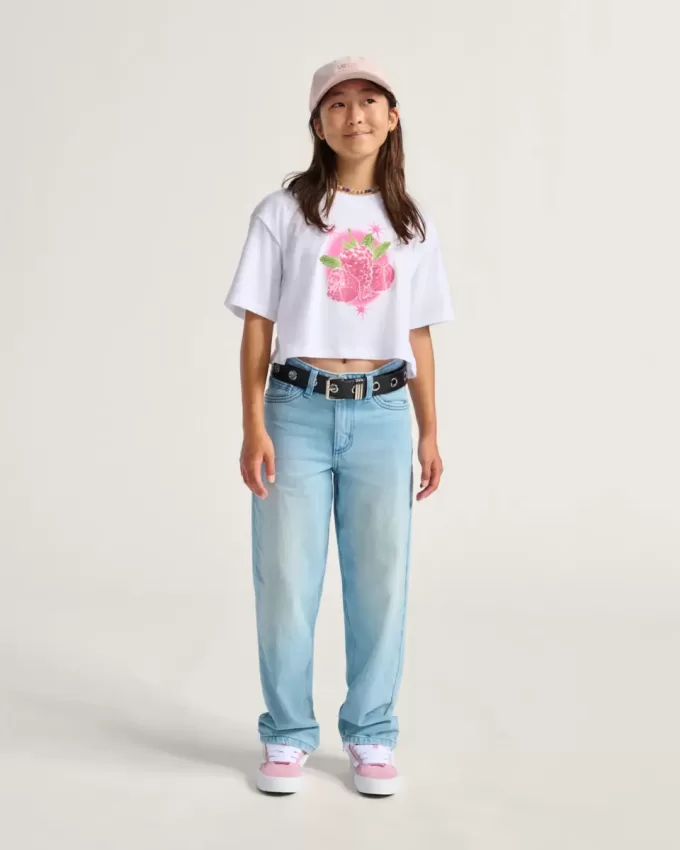 Pantaloni Sirelle Denim Puddle pentru copii