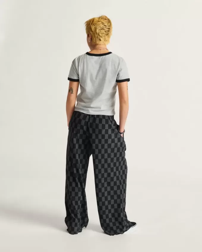 Pantaloni Wren Checkerboard