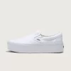 Pantof clasic cu platformă cu slip-on