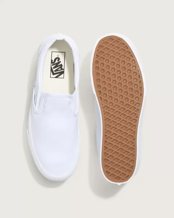 Pantof clasic cu platformă cu slip-on