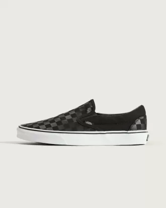 Pantof clasic cu tablă de șah cu slip-on