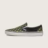 Pantof clasic cu tablă de șah cu slip-on Pantof clasic cu tablă de șah cu slip-on