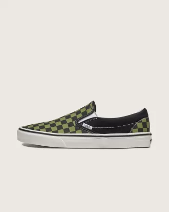 Pantof clasic cu tablă de șah cu slip-on