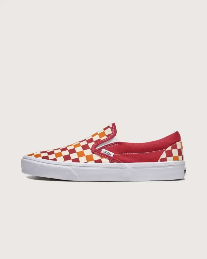 Pantof clasic cu tablă de șah cu slip-on Pantof clasic cu tablă de șah cu slip-on