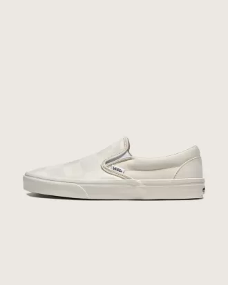 Pantof clasic cu tablă de șah cu slip-on