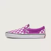Pantof clasic cu tablă de șah cu slip-on Pantof clasic cu tablă de șah cu slip-on