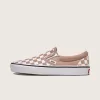 Pantof clasic cu tablă de șah cu slip-on