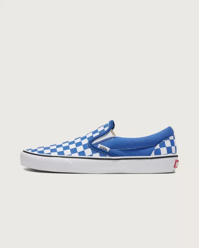 Pantof clasic cu tablă de șah cu slip-on Pantof clasic cu tablă de șah cu slip-on