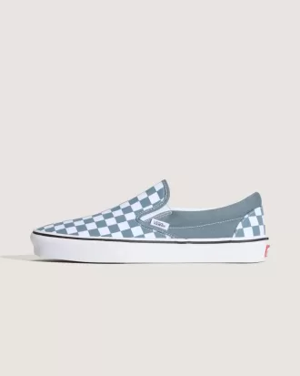 Pantof clasic cu tablă de șah cu slip-on