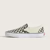 Pantof clasic cu tablă de șah cu slip-on Pantof clasic cu tablă de șah cu slip-on