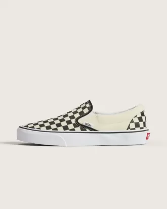 Pantof clasic cu tablă de șah cu slip-on Pantof clasic cu tablă de șah cu slip-on