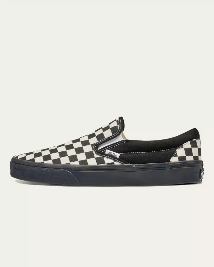 Pantof clasic cu tablă de șah cu slip-on Pantof clasic cu tablă de șah cu slip-on