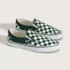Pantof clasic cu tablă de șah cu slip-on Pantof clasic cu tablă de șah cu slip-on