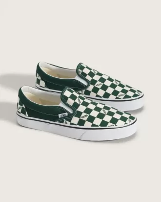 Pantof clasic cu tablă de șah cu slip-on