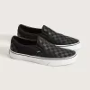 Pantof clasic cu tablă de șah cu slip-on Pantof clasic cu tablă de șah cu slip-on