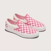 Pantof clasic cu tablă de șah cu slip-on