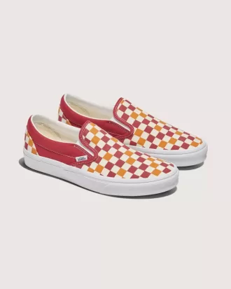 Pantof clasic cu tablă de șah cu slip-on