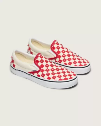 Pantof clasic cu tablă de șah cu slip-on