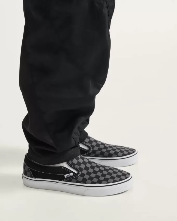 Pantof clasic cu tablă de șah cu slip-on Pantof clasic cu tablă de șah cu slip-on