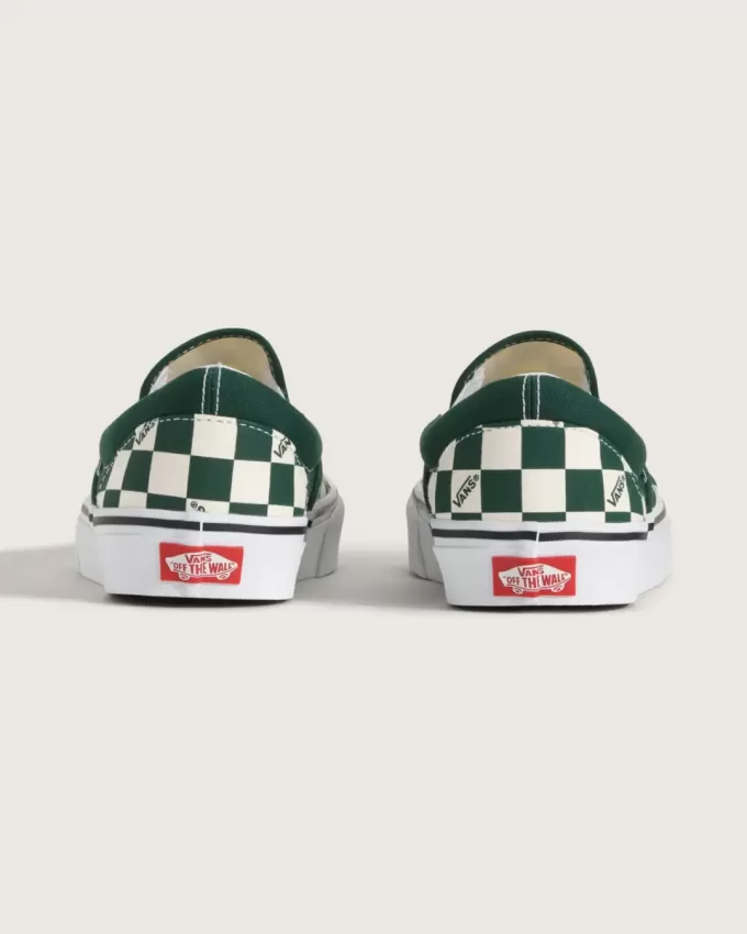 Pantof clasic cu tablă de șah cu slip-on Pantof clasic cu tablă de șah cu slip-on