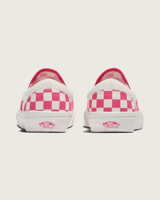 Pantof clasic cu tablă de șah cu slip-on