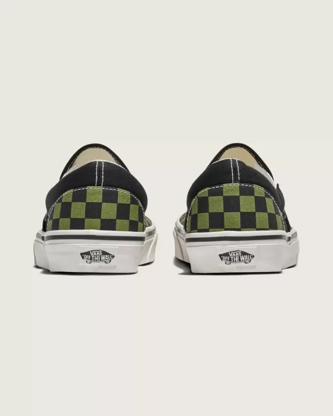 Pantof clasic cu tablă de șah cu slip-on Pantof clasic cu tablă de șah cu slip-on