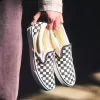 Pantof clasic cu tablă de șah cu slip-on Pantof clasic cu tablă de șah cu slip-on