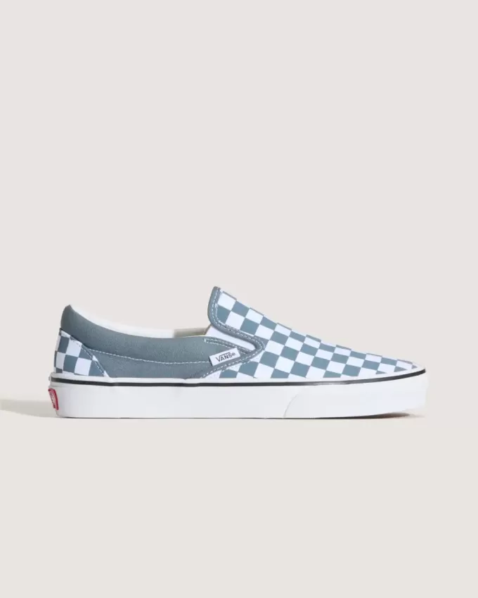 Pantof clasic cu tablă de șah cu slip-on Pantof clasic cu tablă de șah cu slip-on
