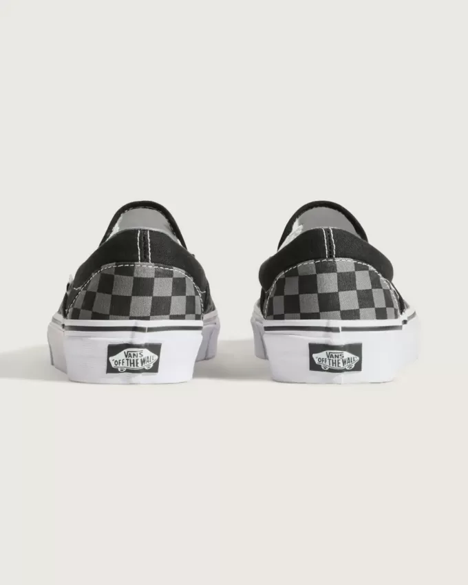 Pantof clasic cu tablă de șah cu slip-on Pantof clasic cu tablă de șah cu slip-on