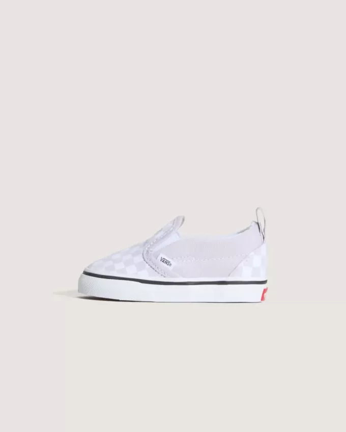 Pantof Classic Slip-On V Checkerboard pentru copil mic